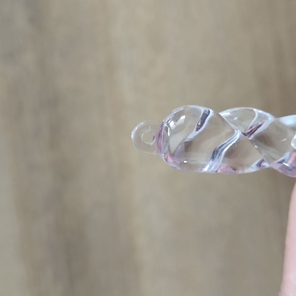 Acrylic Christmas Icicle ornaments Set of 22 pieces - Picture 5 of 5